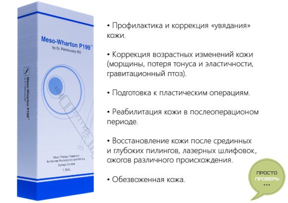 Застосування ін’єкцій Мезовартона для особи